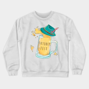 Oktoberfest Beer Crewneck Sweatshirt